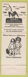 Matchbook Cover - Wawa Motor Hotel Wawa ON