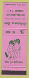 Matchbook Cover - Delaware Inn Kenmore NY