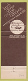 Matchbook Cover - Thistledown Double Vewe Cleveland OH 1974