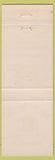 Matchbook Cover - Cafe Del Rey Moro Balboa Park San Diego CA