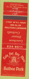 Matchbook Cover - Cafe Del Rey Moro Balboa Park San Diego CA WEAR