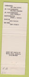 Matchbook Cover - VFW Brea CA