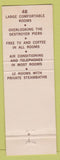 Matchbook Cover - Harbor Base Motel Newport RI