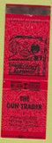 Matchbook Cover - Gun Trader Seymour IN