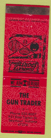 Matchbook Cover - Gun Trader Seymour IN