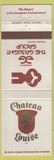 Matchbook Cover - Gaslight Group Chateau Louise Dundee IL