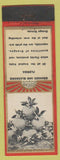 Matchbook Cover - Oranges and Blossoms FL citrus groves