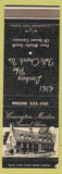 Matchbook Cover - Covington Martin Funeral Home Falls Church VA