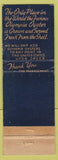 Matchbook Cover - Olympia Oyster Hosue WA WEAR