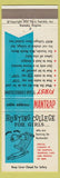 Matchbook Cover - Hunting for College Girls joke gag