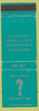 Matchbook Cover - JR Carpet Sales Service Mount Morris MI