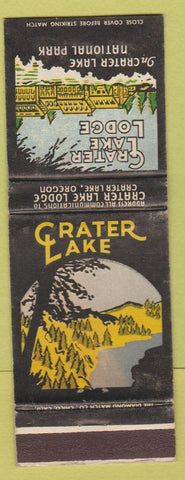 Matchbook Cover - Crater Lake Lodge OR WEAR