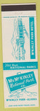 Matchbook Cover - Mount McKinley National Park AK