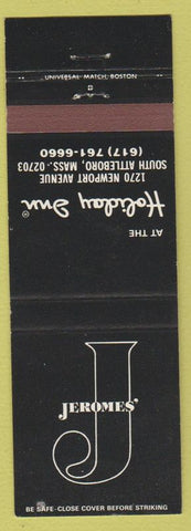 Matchbook Cover - Jeromes' South Attleboro MA Holiday Inn