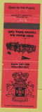 Matchbook Cover - Mile Square Restaurant Fountain Valley CA