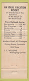 Matchbook Cover - Hartsook Inn Piercy CA