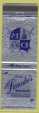 Matchbook Cover - Remedio's Restaurant Wilmington DE