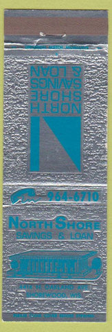 Matchbook Cover - North Shore Savings Loan Shorewood WI