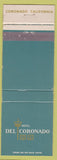 Matchbook Cover - Hotel Del Coranado WEAR