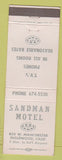 Matchbook Cover - Sandman Motel Inglewood CA