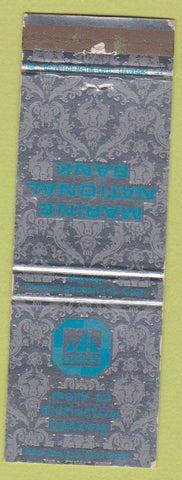 Matchbook Cover - Marine National Bank Corry PA