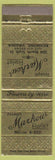 Matchbook Cover - Joseph Markow Florist Richmond VA