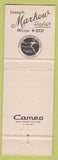 Matchbook Cover - Joseph Markow Florist Richmond VA