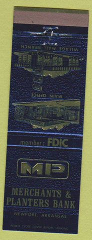 Matchbook Cover - Merchants Planters Bank Newport AR