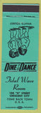 Matchbook Cover - Tidal Wave Room Crescent City CA