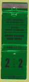 Matchbook Cover - 2 Plus @ Restaurant Camarillo CA WEAR