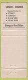 Matchbook Cover - 2 Plus @ Restaurant Camarillo CA WEAR