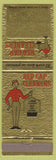 Matchbook Cover - Red Cap Cleaners