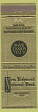 Matchbook Cover - New Richmond National Bank OH
