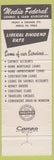 Matchbook Cover - Media Federal Savings Loan PA