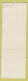 Matchbook Cover - Executives Club Orlando Central Park FL