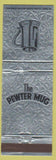 Matchbook Cover - Pewter Mug Naples Bradenton FL