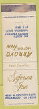 Matchbook Cover - Sojourn Inn Inglewood CA Arroyo Motor Inn Pasadena CA
