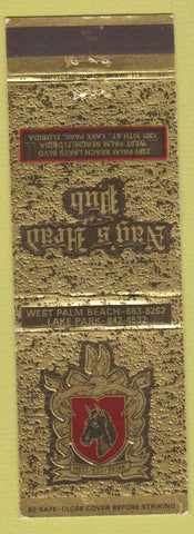 Matchbook Cover - Nag's Head Pub Lake Park FL
