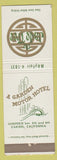 Matchbook Cover - Jade Tree Carmel CA