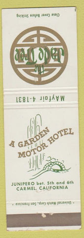 Matchbook Cover - Jade Tree Carmel CA
