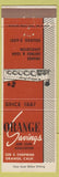 Matchbook Cover - Orange Savings Loan Orange CA