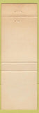 Matchbook Cover - Richard Nixon Agnew President Woody Smith Long Beach CA teal
