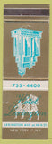 Matchbook Cover - Hotel Lexington New York City WEAR
