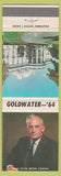 Matchbook Cover - Barry Goldwater for President Republican