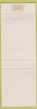 Matchbook Cover - Varsity Motel Redwood City CA teal
