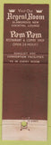 Matchbook Cover - Bellevue Hotel San Francisco CA