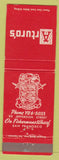 Matchbook Cover - Arturo's San Francisco CA