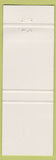 Matchbook Cover - Fat City Bar Cafe San Diego CA