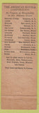 Matchbook Cover - Abraham Lincoln Hotel Reading PA