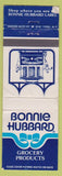 Matchbook Cover - Bonnie Hubbard Grocery Products
